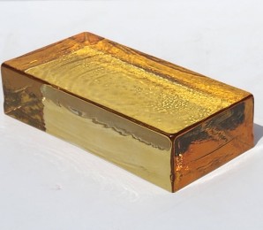 노랑 유리벽돌 200*100*50